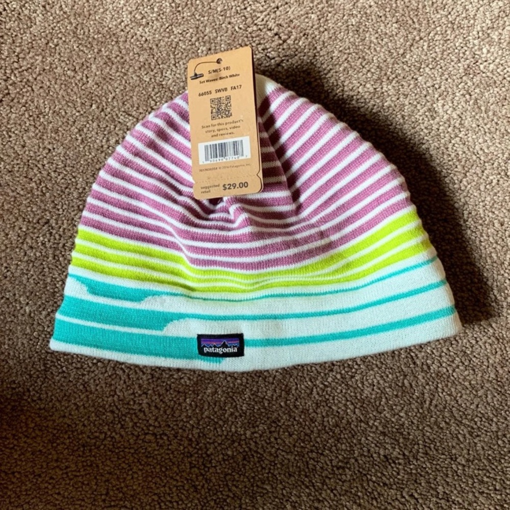 NWT Patagonia S/M Little Girls Hat